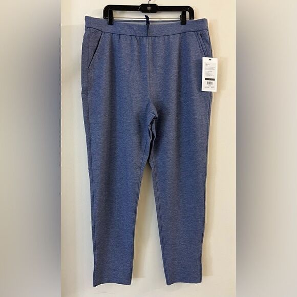 NWT Ministry Of Supply Women’s Fusion Terry Jogger in Indigo Heather Size XXL - Picture 5 of 15
